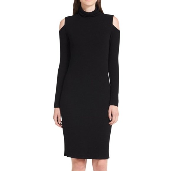 Calvin Klein cold shoulder knit dress - Picture 1 of 4